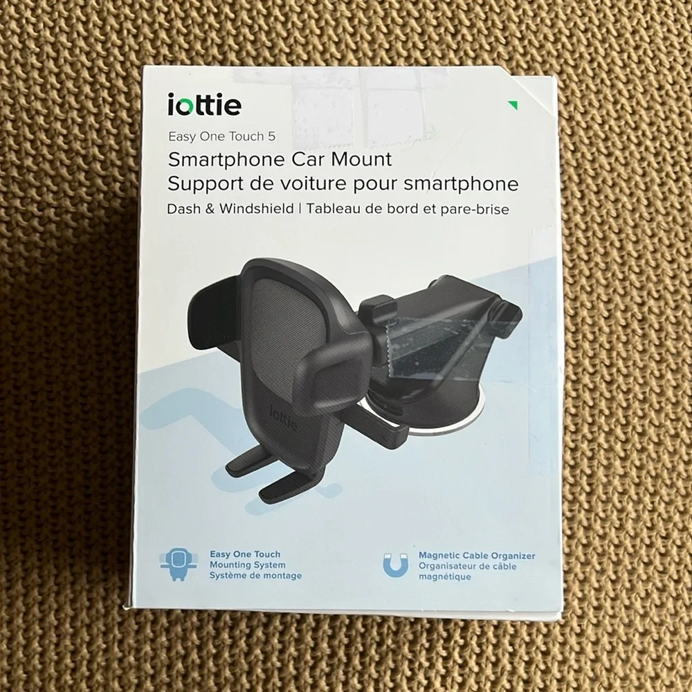 Black Car Mount Phone Holder
